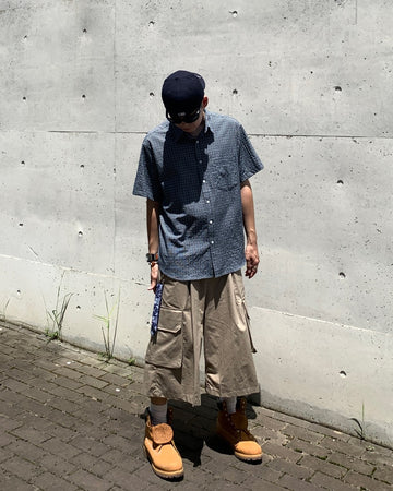 3D Pocket Bermuda Banding Pants